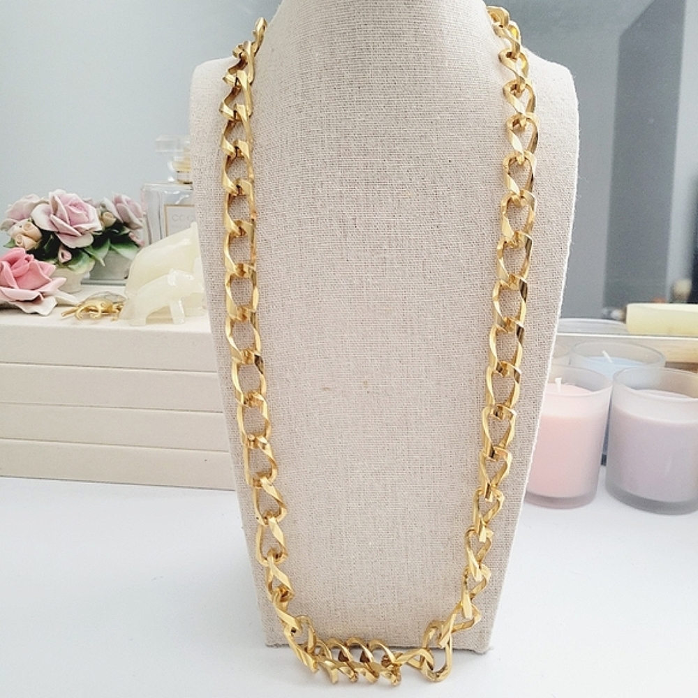 Anne Klein Gold-Tone Chain Necklace